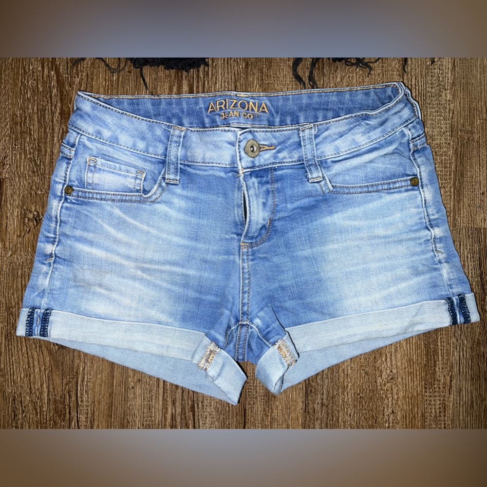 Arizona Jean Company Light Blue Denim Shorts